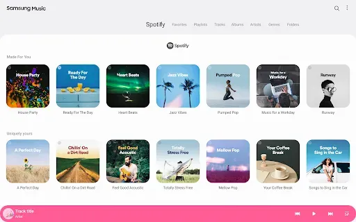 Скриншот 7 — Samsung Music
