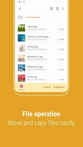 Скриншот 3 — Samsung My Files