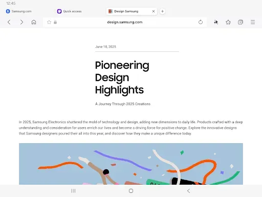Скриншот 8 — Samsung Internet Browser Beta
