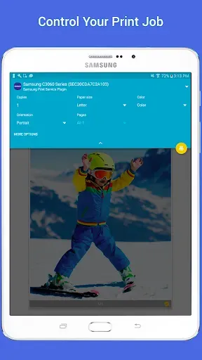 Скриншот 6 — Модуль службы печати Samsung