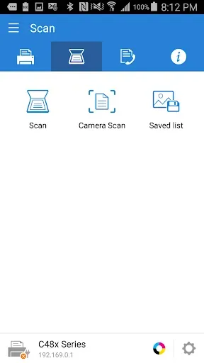 Скриншот 2 — Samsung Mobile Print