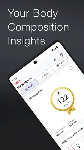 Скриншот 1 — seca myAnalytics