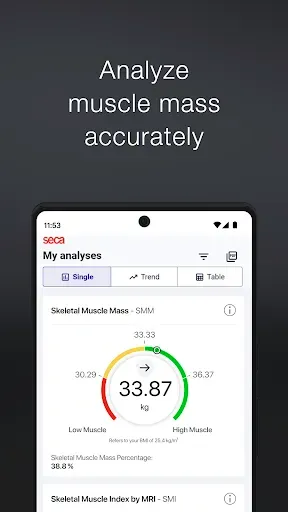 Скриншот 3 — seca myAnalytics