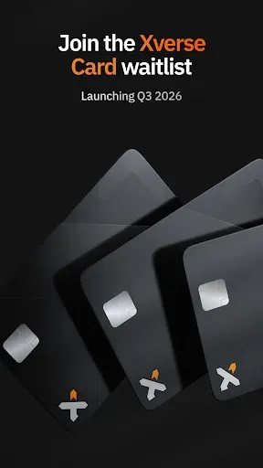 Скриншот 7 — Xverse: Bitcoin Crypto Wallet