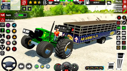 Скриншот 4 — Farm Tractor Simulator Game