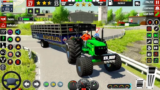 Скриншот 7 — Farm Tractor Simulator Game