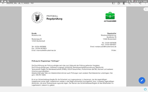 Скриншот 4 — Regalprüfer