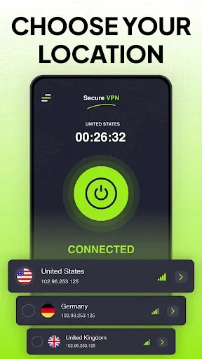 Скриншот 3 — Super VPN Proxy - VPN Master