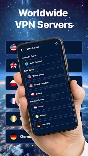 Скриншот 1 — Super VPN Proxy - VPN Master