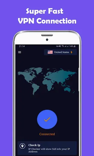 Скриншот 1 — Wind VPN: безлимитный прокси