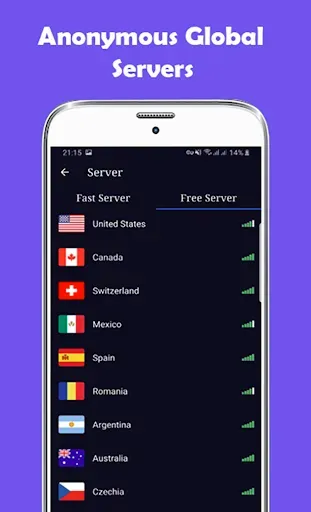 Скриншот 2 — Wind VPN: безлимитный прокси