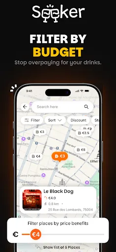 Скриншот 2 — Seeker Social – Nightlife