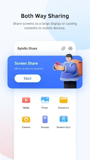 Скриншот 1 — Bytello Share(ScreenShare Pro)