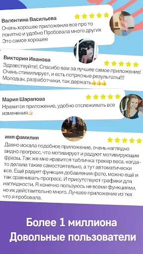 Скриншот 7 — Трекер Похудения и Параметров