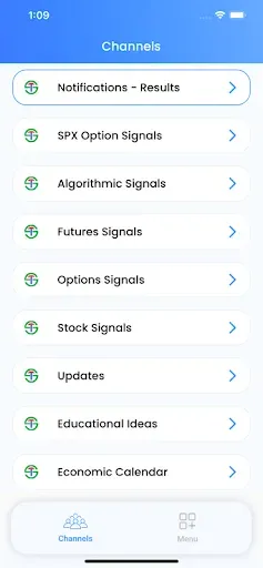 Скриншот 2 — Selective Signals App