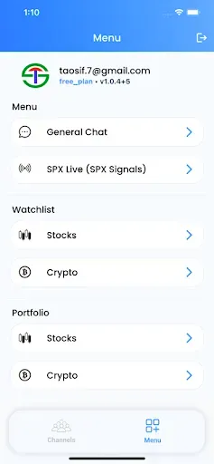 Скриншот 3 — Selective Signals App