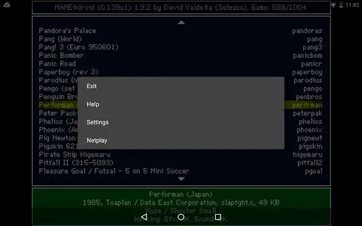 Скриншот 4 — MAME4droid  (0.139u1)