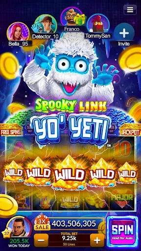 Скриншот 1 — Big Fish Casino: соц слот-игры