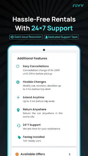 Скриншот 5 — Revv: Self-Drive Car Rentals