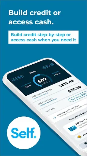 Скриншот 1 — Self – Credit Builder & Cash