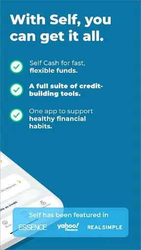 Скриншот 2 — Self – Credit Builder & Cash