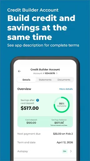 Скриншот 3 — Self – Credit Builder & Cash