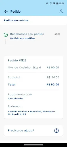 Скриншот 5 — App Consigaz : Peça Seu Gás