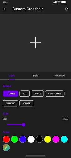 Скриншот 7 — Crosshair Designer