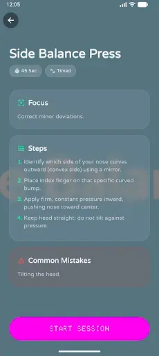Скриншот 4 — Nose Sculpt - Nose Exercises