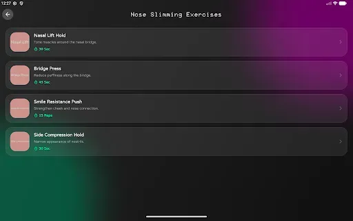 Скриншот 6 — Nose Sculpt - Nose Exercises