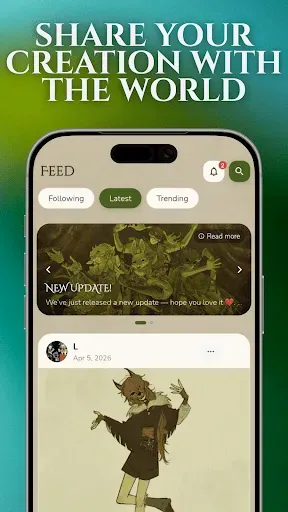 Скриншот 2 — Yaelokre OC Maker App