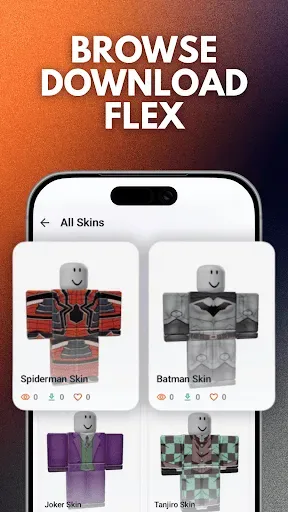 Скриншот 2 — SkinXO Roblox Skins For All