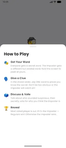 Скриншот 2 — Word Imposter Game