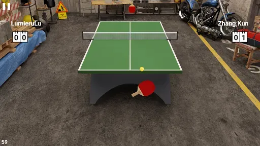 Скриншот 1 — Virtual Table Tennis