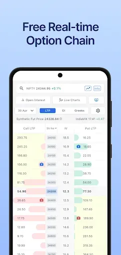 Скриншот 4 — Sensibull for Options Trading