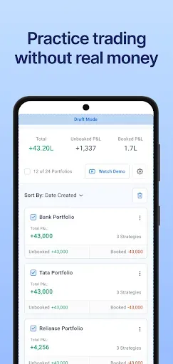 Скриншот 6 — Sensibull for Options Trading