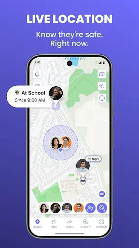 Скриншот 1 — OtoZen: GPS Location Tracker