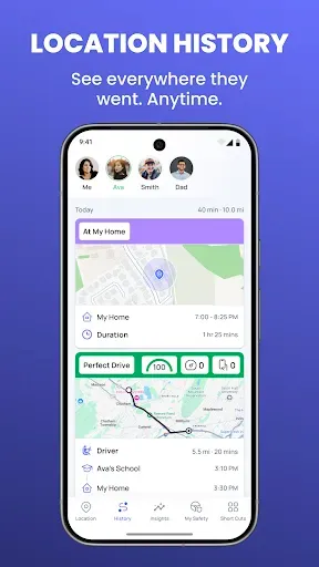 Скриншот 4 — OtoZen: GPS Location Tracker