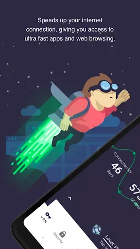 Скриншот 1 — Luna VPN