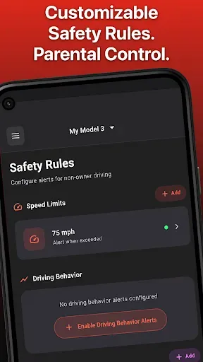 Скриншот 3 — Sentry Driver—For your Tesla