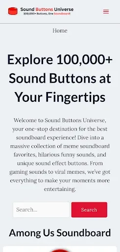 Скриншот 1 — Sound Buttons Universe