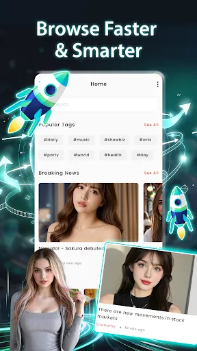Скриншот 2 — Sera Browser - Private Web