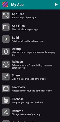 Скриншот 2 — App Builder