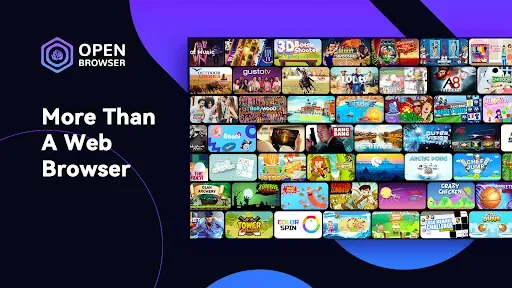 Скриншот 1 — Open Browser - TV Web Browser