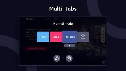Скриншот 6 — Open Browser - TV Web Browser