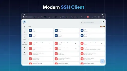 Скриншот 8 — Termius - Modern SSH Client
