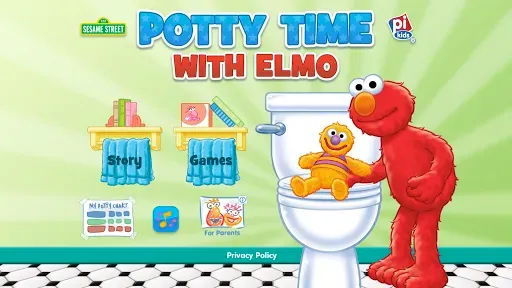 Скриншот 1 — Potty Time with Elmo