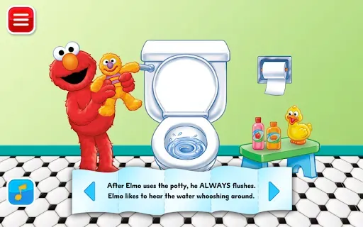 Скриншот 7 — Potty Time with Elmo