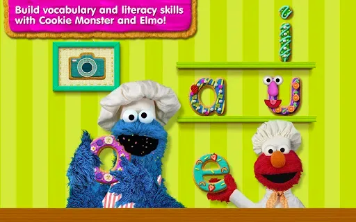 Скриншот 1 — Sesame Street Alphabet Kitchen