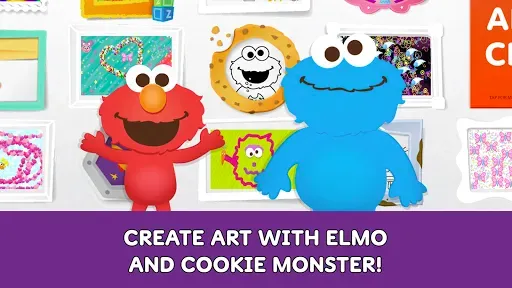 Скриншот 1 — Sesame Street Art Maker